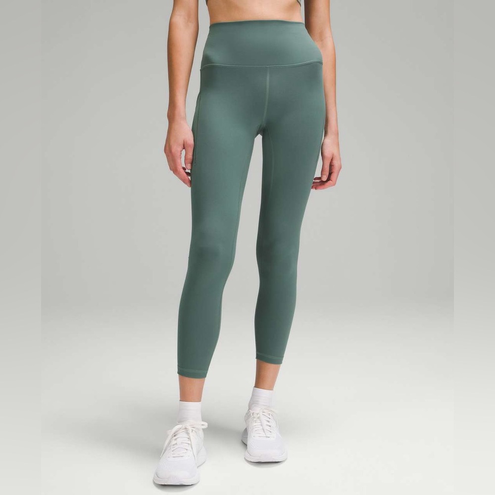 Lululemon Medium Forest Wunder Under 25” Leggings